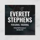 Buscar fitness tarjetas de visita Entrenador