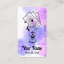 Buscar carta tarot de tarjetas de visita Astrología