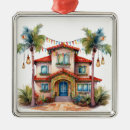 Buscar casa de playa adornos Palmeras