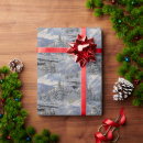 Buscar paisaje papel de regalo Invierno