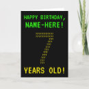 Buscar 7 años tarjetas Para todos