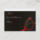Buscar modificado tarjetas de visita Rojo