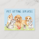 Buscar conejo grande tarjetas de visita Perro