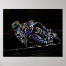 Buscar de la motocicleta posters Raza