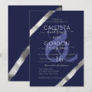 Buscar lujoso boda invitaciones Contemporáneo
