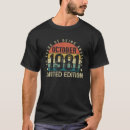 Buscar impresionante desde 1981 camisetas Octubre