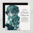 Buscar cráneo mexicano invitaciones Gótico