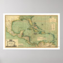 Buscar mapa del caribe posters Cartografía