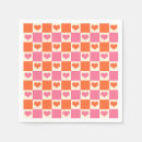 Buscar tablero de ajedrez servilletas Retro