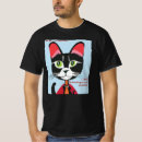 Buscar gato con el bigote camisetas Para él