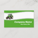 Buscar tractor verde tarjetas de visita General y unisex