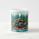 Buscar bosque verde tazas Retro