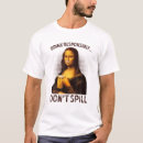 Buscar mona lisa divertida camisetas Para todos