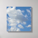 Buscar azul cielo lienzos Nube