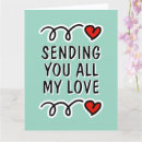 Buscar corazón rojo grande tarjetas Lindo