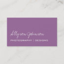 Buscar lavanda tarjetas de visita Diseño