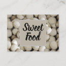 Buscar harina tarjetas de visita Chef pastelero