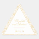 Buscar triangulares boda pegatinas Elegante