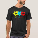 Buscar autism awareness camisetas Química