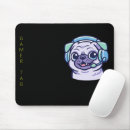 Buscar gamer alfombrillas de raton Negro