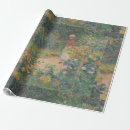 Buscar monet claude de papel de regalo Vintage