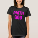 Buscar matemáticas camisetas Dios