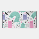 Buscar gato abstracto alfombrillas de raton Adorable