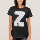 Buscar monograma z camisetas Alfabeto
