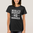 Buscar human resources camisetas Gerente