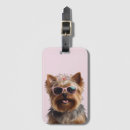 Buscar yorkshire etiquetas para maletas Yorkie