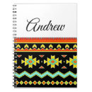 Buscar diseño tribal cuadernos Azteca