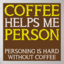 Buscar café divertido posters Citas