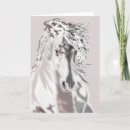 Buscar caballo blanco tarjetas Hermoso