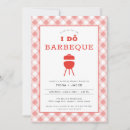 Buscar i do bbq invitaciones Rojo