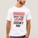 Buscar criminología camisetas Criminólogo