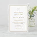 Buscar gold wedding invitaciones Elegante