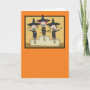 Buscar bruja divertida tarjetas Naranja