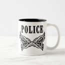 Buscar polis tazas Oficial de policía