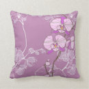 Buscar orquídea púrpura cojines Acento