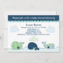 Buscar pequeña ballena invitaciones Mar