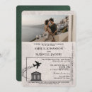 Buscar griego boda invitaciones Santorini