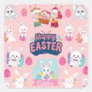 Buscar flacos pegatinas Conejo de pascua