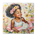 Buscar niña azulejos Rosa