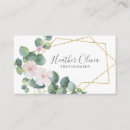 Buscar fotografía floral tarjetas de visita Profesional