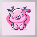 Buscar cerdo rosado posters Animal