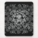 Buscar bandera pirata alfombrillas de raton Negro