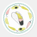 Buscar comida mexicana pegatinas Aguacate