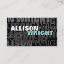 Buscar vogue tarjetas de visita Diseñador