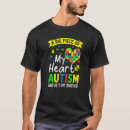 Buscar corazón del autismo camisetas Apoyo