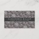 Buscar dandelion tarjetas de visita Gris
